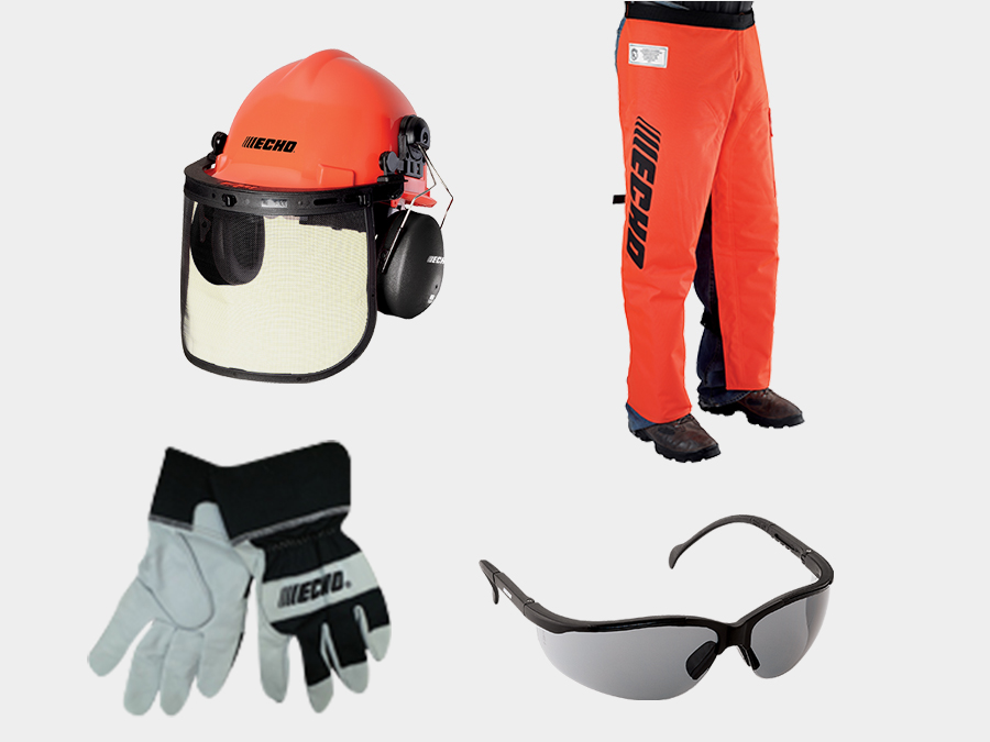 Guantes para motosierra, tamaño 9