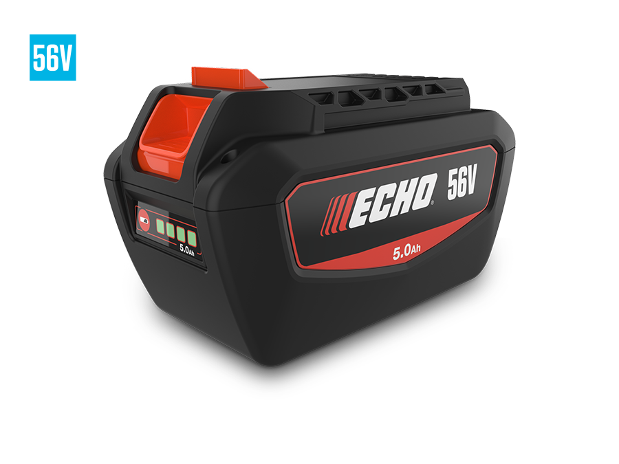 ECHO eFORCE 18 in. 56V Cordless Electric Battery Brushless Rear Handle Chainsaw Kit with 5.0Ah Battery and Charger DCS-5000-18C2 - The Home Depot