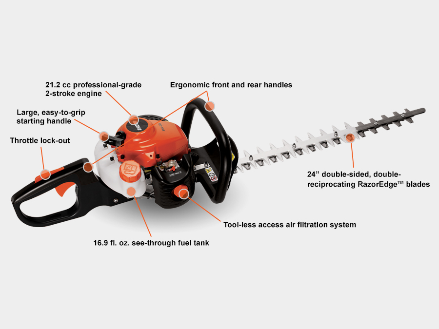 HC-155 Hedge Trimmer with 24 HC-155 Hedge Trimmer with 24