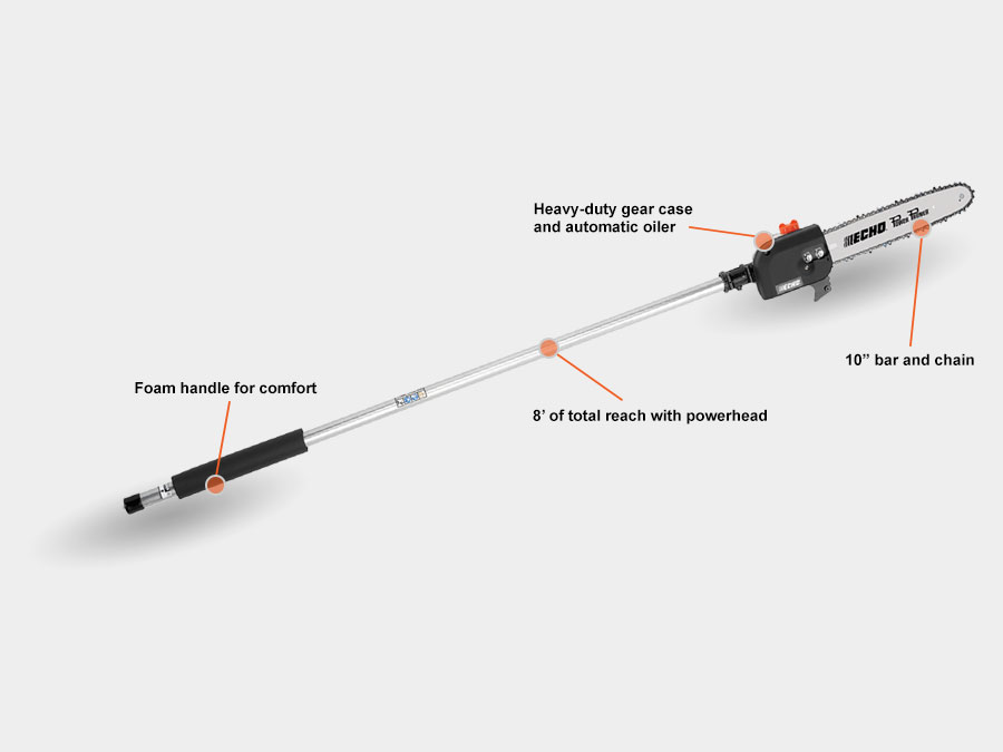 Echo extendable pole saw online