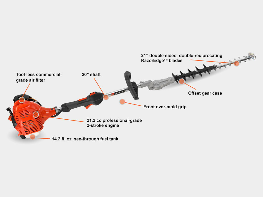 SHC 225S Hedge Trimmer with 21
